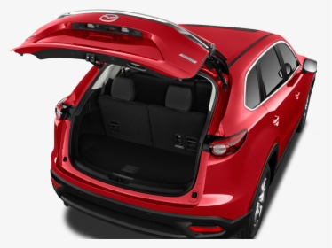 Backside Open Of Red Mazda Car Png Image - Red Mazda Cx 9 2017, Transparent Png, Transparent PNG