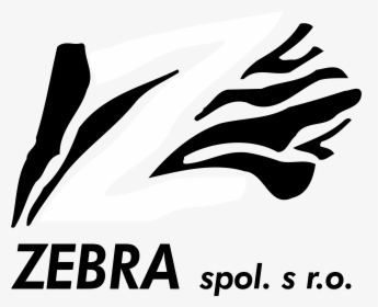 Zebra Logo Black And White - Graphic Design, HD Png Download, Transparent PNG