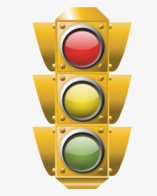 Yellow Traffic Light Png, Transparent Png, Transparent PNG