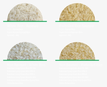 Processing Of Rice Involves The Procedure Of Drying, - Types Of Rice Png, Transparent Png, Transparent PNG