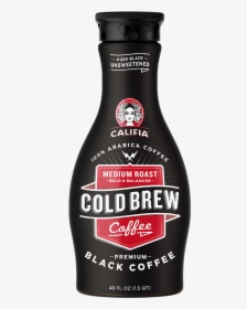 Pure Black Cold Brew Coffee Unsweetened - Califia Cold Brew Black Mediu, HD Png Download, Transparent PNG