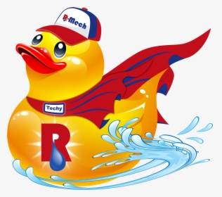 R Mech Heating Cooling & Plumbing Logo - Duck, HD Png Download, Transparent PNG