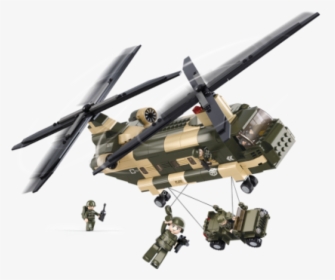 Sluban Army - Helicopter - Sluban Chinook, HD Png Download, Transparent PNG