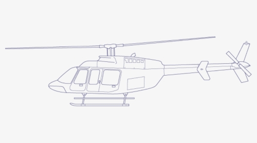 Bell 407 Helicopter Sketches, HD Png Download, Transparent PNG
