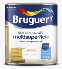 Esmalte Acrylic Multisuperficie Satinado - Bruguer, HD Png Download, Transparent PNG