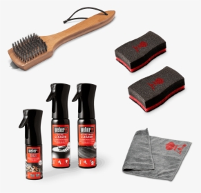 Cleaning Kit View - Weber Cleaning Kit, HD Png Download, Transparent PNG
