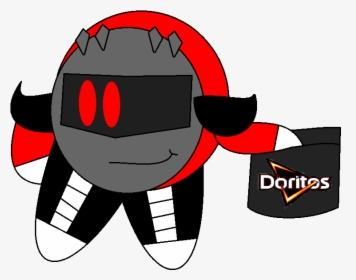 Raven Knight Eating Doritos Xd - Cartoon, HD Png Download, Transparent PNG