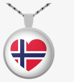 Norwegian Flag Heart, HD Png Download, Transparent PNG