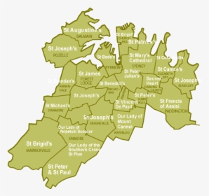 Sydney Catholic Diocese Map, HD Png Download, Transparent PNG