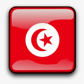 Tunisia Tn Flag Png Images - Tunisia Flag, Transparent Png, Transparent PNG