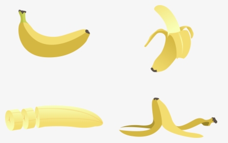 Banana Peel Banana Peel - Saba Banana, HD Png Download, Transparent PNG