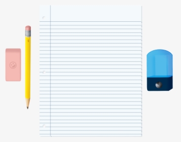 #school #write #paper #pencil #eraser I Drew This On - Orange, HD Png Download, Transparent PNG