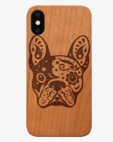 Wood Case - Sugar Skull Dog Svg, HD Png Download, Transparent PNG