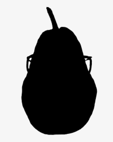 Pearwise, Logo, Pear, Glasses, Silhouette, - Apple Flat Logo Png, Transparent Png, Transparent PNG