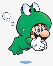 There S No Doubt That Mario Will Be Exploring Some - Mario Frog Suit, HD Png Download, Transparent PNG