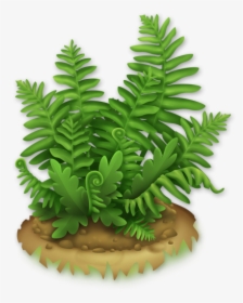 Image Lush Hay Day - Cartoon Fern, HD Png Download, Transparent PNG