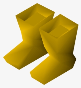 Old School Runescape Wiki - Osrs Yellow Boots, HD Png Download, Transparent PNG