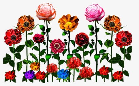 Vector,flower,vector Art,flower Vector,vector Flower - Garden Roses, HD Png Download, Transparent PNG