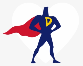 How It Works Wonderdads - Clipart Superhero Dad, HD Png Download, Transparent PNG