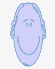 Man Blue Face, HD Png Download, Transparent PNG