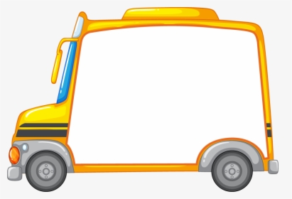 Cute Cartoon Car 1181*803 Transprent Png Free Download - Light Commercial Vehicle, Transparent Png, Transparent PNG