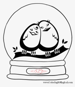 Transparent Snow Globe Png - Love Clipart, Png Download, Transparent PNG