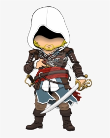 Batdrow - Assassins Creed Chibi, HD Png Download, Transparent PNG