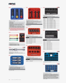 Sonic Equipment Main Catalog Tools Torque Special Tools - Sonic Equipment, HD Png Download, Transparent PNG