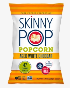 Aged White Cheddar Popcorn - Junk Food, HD Png Download, Transparent PNG