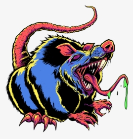 Rat 1 Blu - Illustration, HD Png Download, Transparent PNG
