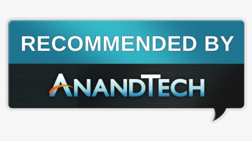 Recommended By Anandtech, HD Png Download, Transparent PNG