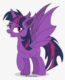 Twilie Bat By Vector Brony - My Little Pony Twilight Sparkle Bat, HD Png Download, Transparent PNG