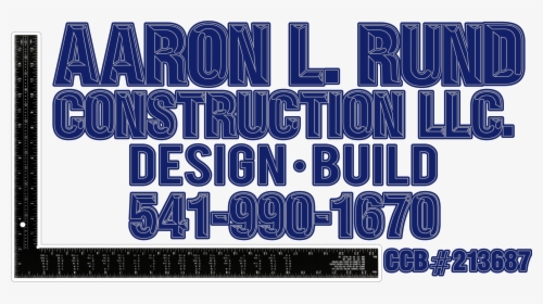 Aaron L Rund Construction - Poster, HD Png Download, Transparent PNG