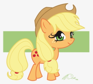 Applejack - Dibujos Kawaii De My Little Pony, HD Png Download, Transparent PNG