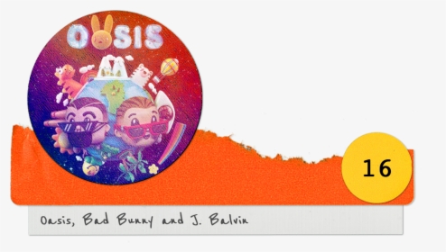 Oasis J Balvin Bad Bunny, HD Png Download, Transparent PNG