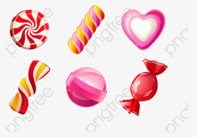 Cartoon Candy Clipart - Cartoon Candy Gingerbread House, HD Png Download, Transparent PNG