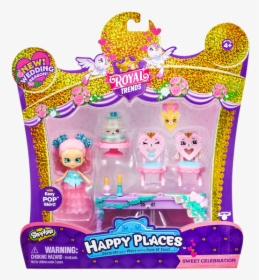 Id57724 57747 Hp Spk S8 Happy Scene Pk Sweet Celebration - New Happy Places Royal Trends Shopkins, HD Png Download, Transparent PNG