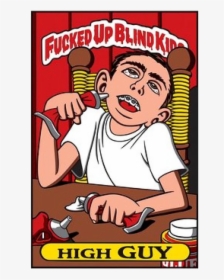 Fucked Up Blind Kids Skate, HD Png Download, Transparent PNG