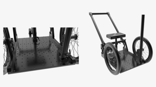 Raptor Rickshaw Universal Cheese Plate - Wheelchair, HD Png Download, Transparent PNG