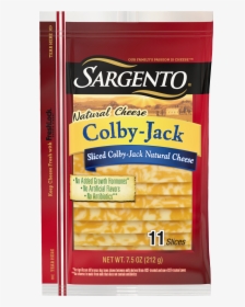 Sargento® Sliced Colby Jack Natural Cheese   Class, HD Png Download, Transparent PNG
