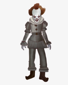 Here We Have Pennywise From The October 2017 Movie - Halloween Costume, HD Png Download, Transparent PNG