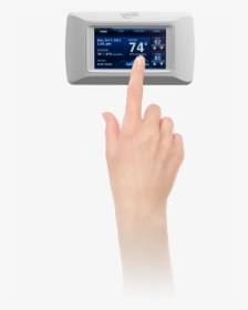 Goodman Comfortnet Ctk04 Communicating Thermostat 2h/2c - Touch Screen Thermostat, HD Png Download, Transparent PNG