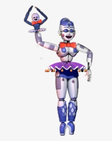 #funtime #ballora - Fnaf Sister Location Withered Ballora, HD Png Download, Transparent PNG