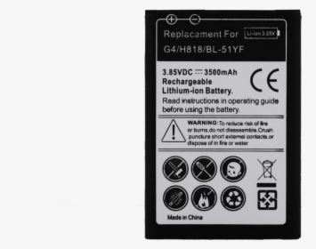 Battery For Use With Lg Lg Stylo - Mobile Phone Battery, HD Png Download, Transparent PNG
