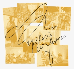 Yellow Conf Image - Calligraphy, HD Png Download, Transparent PNG
