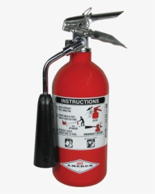 Co2 W/wall Hanger - 2.5 Lb Co2 Fire Extinguisher, HD Png Download, Transparent PNG