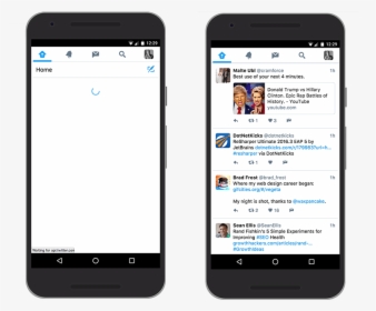 Twitter Mobile Progressive Web App - Remove Account In Messenger, HD Png Download, Transparent PNG