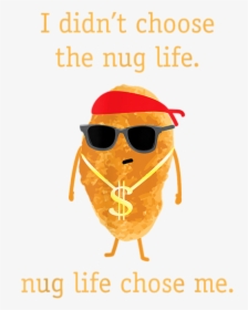 Funny Chicken Nugget, HD Png Download, Transparent PNG