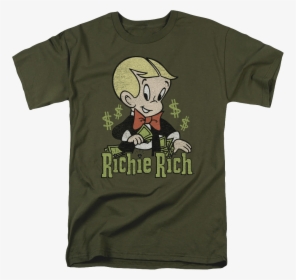 Richie Rich T-shirt - Richie Rich Logo, HD Png Download, Transparent PNG