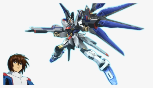 Gundam Freedom & Strike Freedom - Gundam Strike Freedom Png, Transparent Png, Transparent PNG
